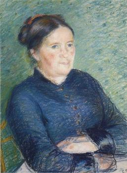 Camille Pissarro : Portrait of Madame Pissarro